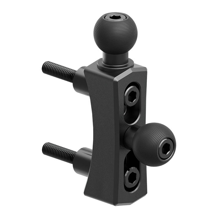 Perch / Brake / Clutch Mount | 20 Series™ | Dual 20mm Metal Balls & Dovetail | Black | Version 3.0