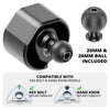 Type-B Pipe Adapter For Use With Starlink® Mini with 20mm & 26mm Metal Ball