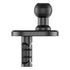 Motorcycle Stem Mount with 20mm Metal Ball & Dovetail