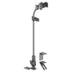 Seat Rail/Floor Bolt Mount With All-Metal Universal Phone Holder | Rigid Flex Arm | 26 Series