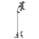 Seat Rail/Floor Bolt Mount with All-Metal SLATE™ Tablet Cradle | Rigid Flex Arm | 26 Series