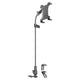 Seat Rail/Floor Bolt Mount With Composite Tablet Holder | Rigid Flex Arm | 26 Series