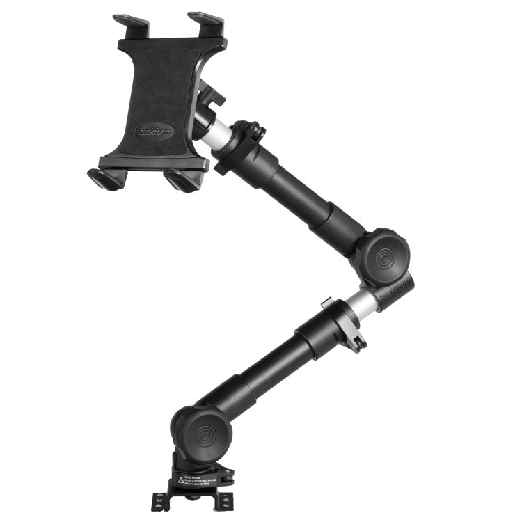 Drill Base Mounted Tablet Mount | 20"-30" Telescoping Arm