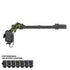 2021+ Ford Bronco & Bronco Raptor (Non-Sport) Tackform Slim Track Dash Bracket with Qi Wireless Charging Phone Mount