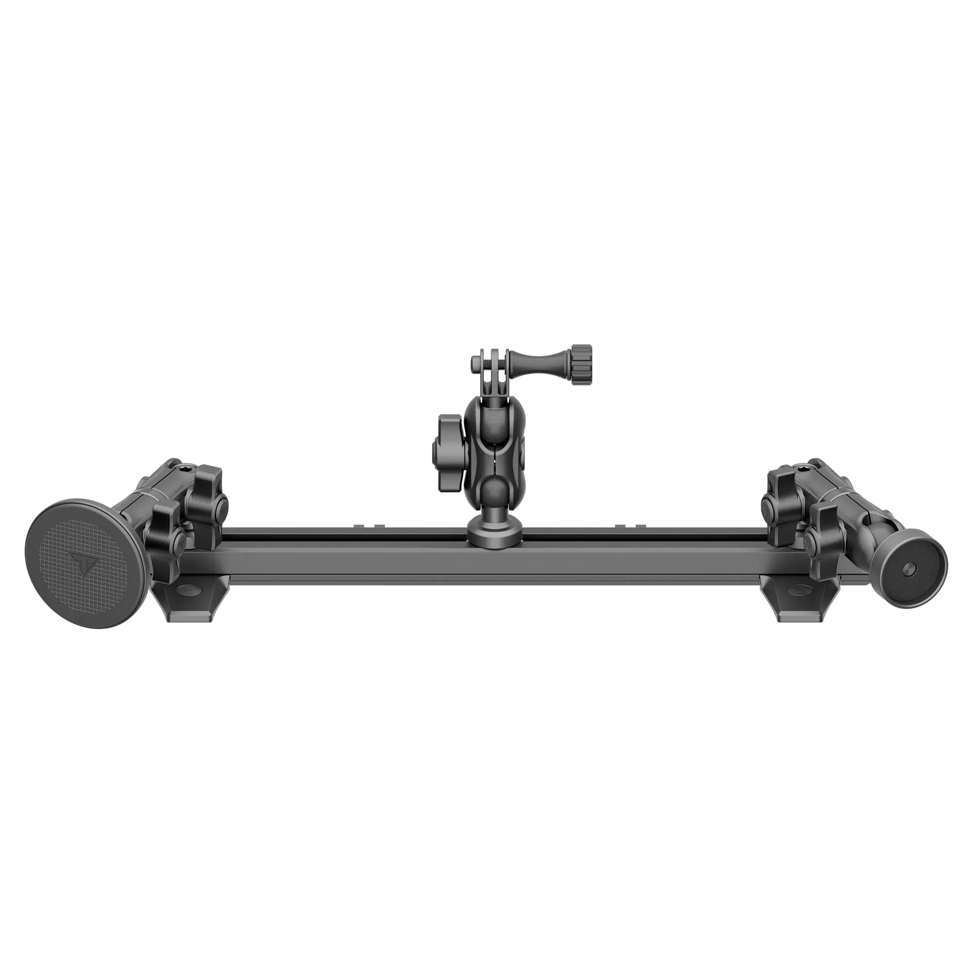 TRAXX™ - Slim Track Dash Bracket With MagSafe Phone Mount, Midland Magnetic Radio Microphone & GoPro/Action Camera Mount | 2010-2024 Toyota 4Runner