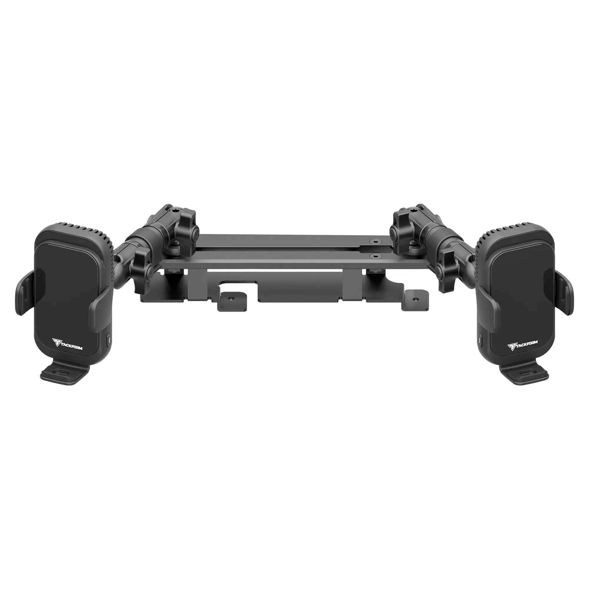 TRAXX™ - Slim Track Dash Bracket With Dual Wireless Charging Phone Mounts | 2022-2025 Chevrolet Silverado & GMC Sierra With 13.4" Screen (See Compatibility Info For Year/Trim Details)