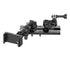 2024+ Jeep Wrangler JL & Gladiator (Not Compatible With 4xe) Tackform Slim Track Dash Bracket With 20LITE Phone Mount & GoPro Mount | Driver Side