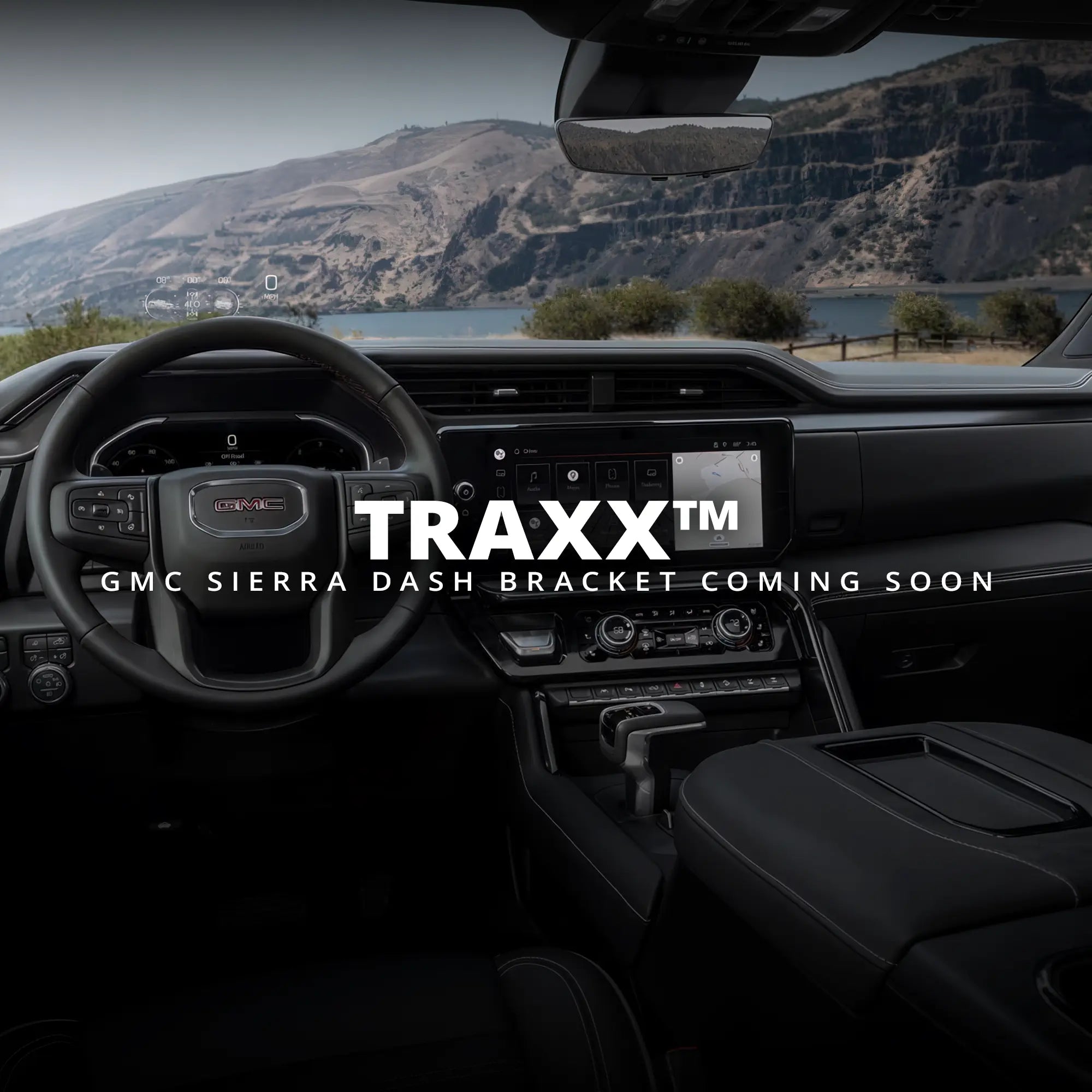 Build Your Own TRAXX™ - Slim Track | 2022-2025 GMC Sierra 1500 & 2024-2025 GMC Sierra HD With 13.4" Screen (AT4, AT4X, Denali, & Denali Ultimate ONLY)