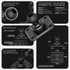 Direct Fit Dash Mount With 20LITE Phone Holder | 2024 - 2025 Jeep JL, Gladiator, and Wrangler 4XE