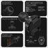 4 Prong (4T) Monitor Holder - Suction Cup