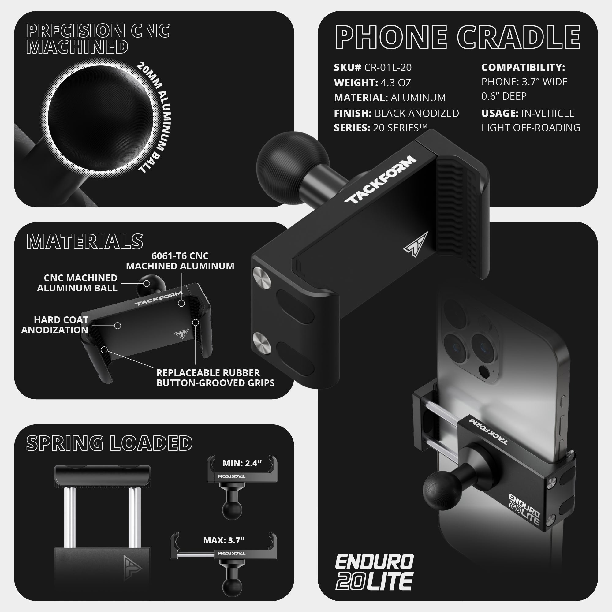 Toyota Tacoma | 3rd Gen | 2016-2023 Mounting Systems – Tackform
