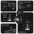 Tackform Fast Track - Semi Truck Mounting Kit for Phone and Tablet with 3.5" Arms