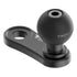 Mirror Mount | Through Hole for M10 or 3/8" Bolt | 25 Series™ | 25.4mm / 1" / B Size Rubber Ball | Black
