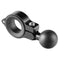TF-BS-98-25 | Low Profile Bar Mount For 7/8" - 1-1/4" Bars | For 1" / 25.4mm / B Sized Balls | Black