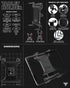 AM11-TAB-BK | AMPS Drill Base Tablet Mount with Install Kit | 3.5" Aluminum Arm