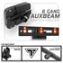 6 Gang Auxbeam Holder | TRAXX™ - Assault Track Base with 20mm Socket