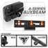 Auxbeam Holder | TRAXX™ - Assault Track Picatinny Base | Choose Arm Length & Panel Type