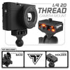 1/4"-20 Camera Mount | TRAXX™ - Assault Track Picatinny Base with 20mm Socket