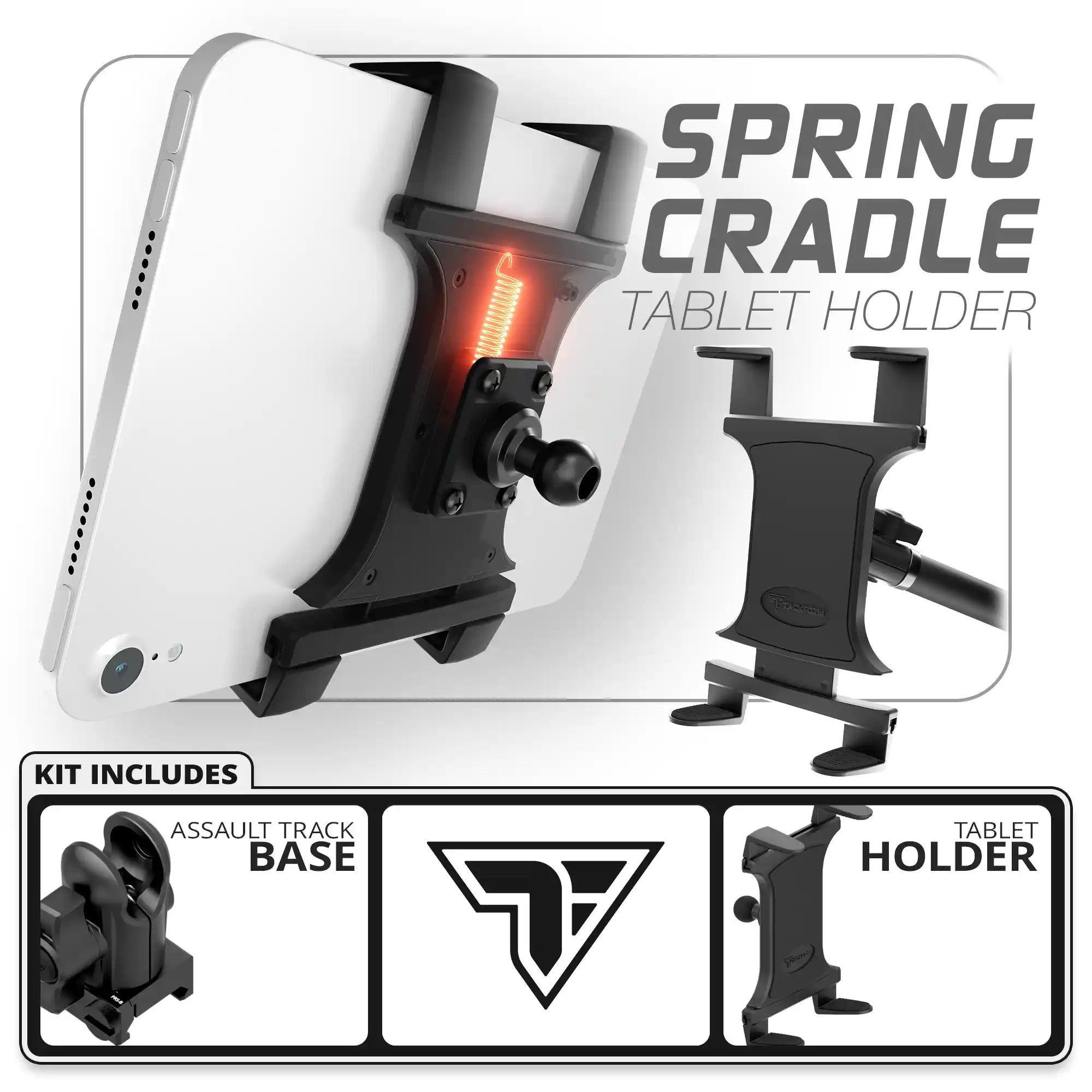 Tablet Spring Cradle | TRAXX™ - Assault Track Base with 20mm Socket
