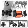20LITE Phone Holder | TRAXX™ - Assault Track Picatinny Base | 3.5" DuraLock Arm