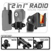 CB Radio/Microphone Holder | TRAXX™ - Assault Track Picatinny Base | 3.5" DuraLock Arm