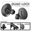 Quad Lock MAG™ Phone Holder | TRAXX™ - Assault Track Picatinny Base | 3.5" DuraLock Arm