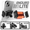 20LITE Phone Holder | TRAXX™ - Assault Track Picatinny Base | 2" DuraLock Arm