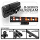 Auxbeam Holder | TRAXX™ - Assault Track Picatinny Base | Choose Arm Length & Panel Type
