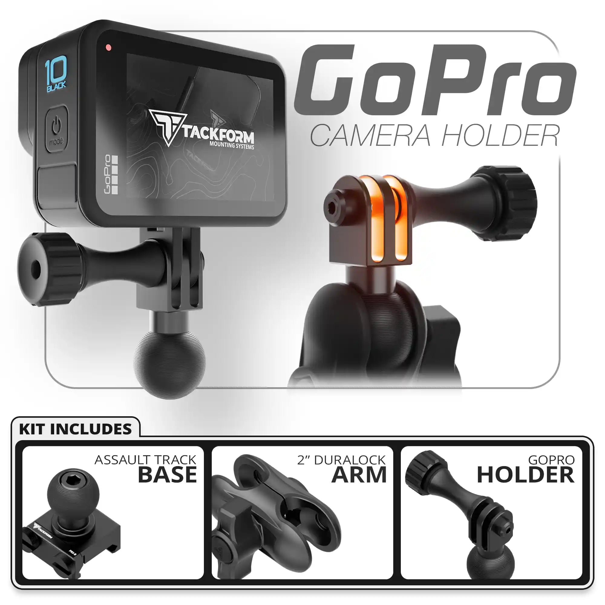 GoPro | TRAXX™ - Assault Track Base | 2" DuraLock Arm
