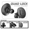 Quad Lock MAG™ Phone Holder | TRAXX™ - Assault Track Picatinny Base | 2" DuraLock Arm