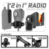 CB Radio/Microphone Holder | TRAXX™ - Assault Track Picatinny Base | 5" DuraLock Arm