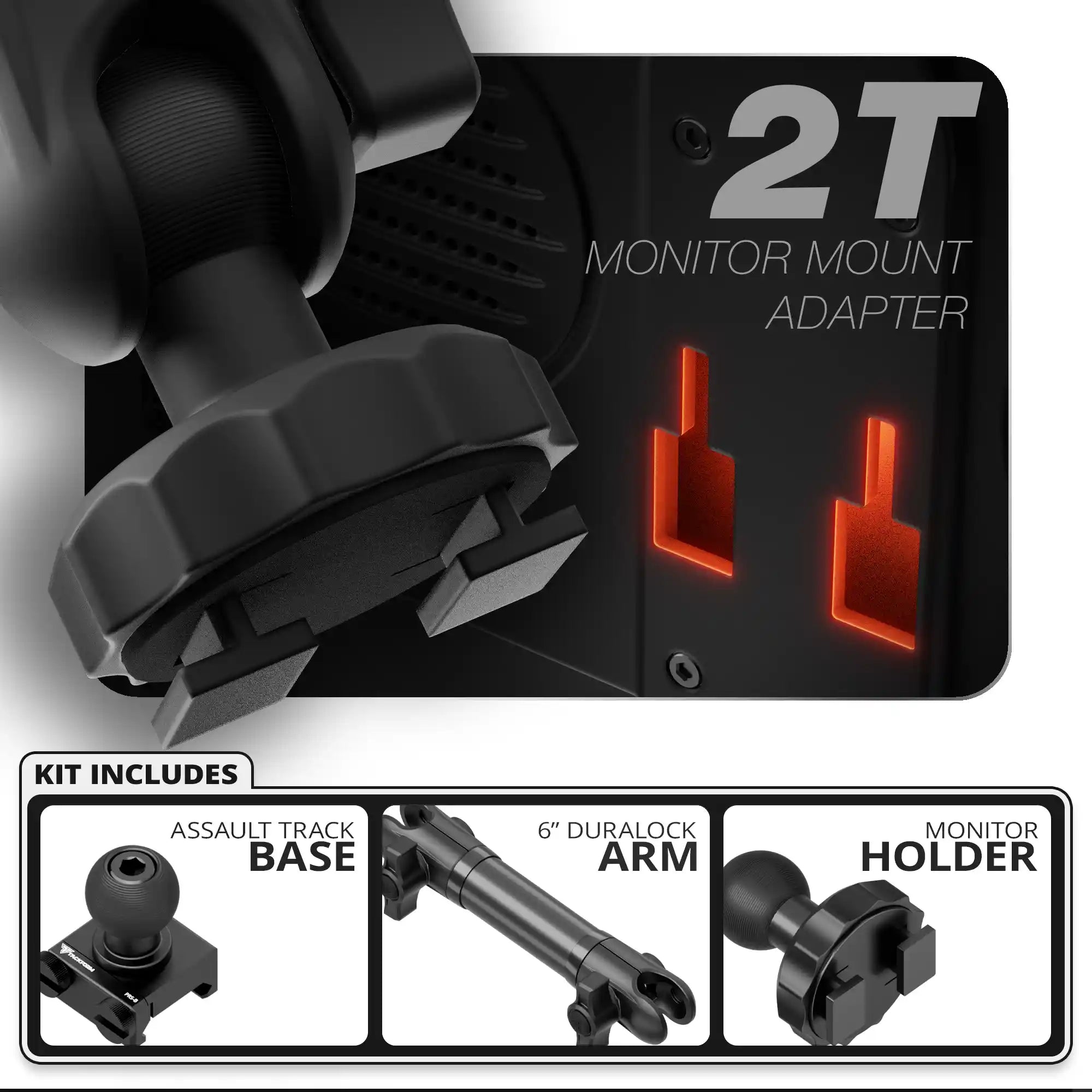 Tuner - 2T | TRAXX™ - Assault Track Base | 6" DuraLock Arm