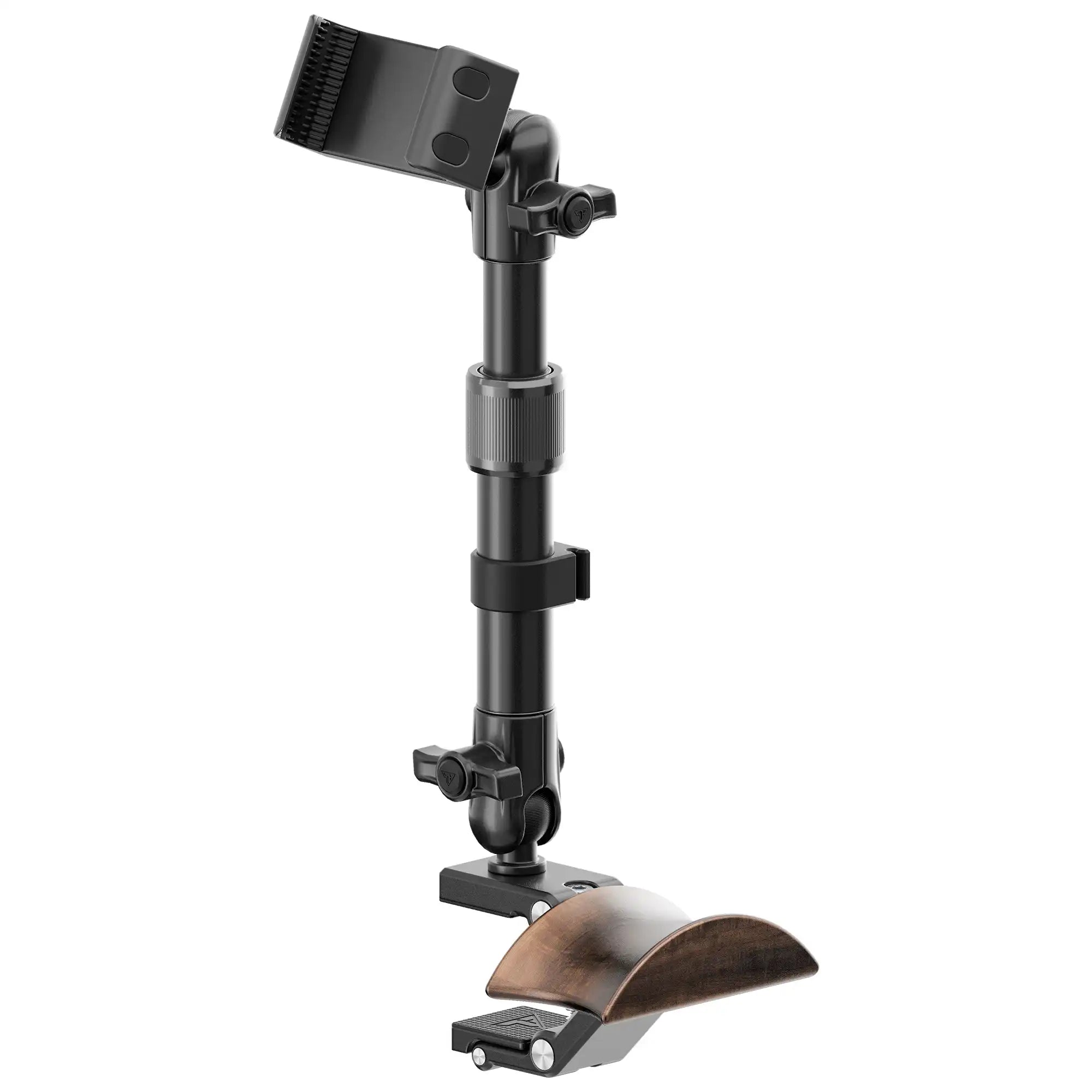 20LITE Phone Holder & Headphone Holder | Desk Clamp with 20mm Metal Ball