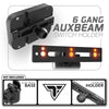 Auxbeam Holder | TRAXX™ - Slim Track Base | Choose Arm Length & Panel Size