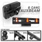 6 Gang Auxbeam Holder | TRAXX™ - Slim Track Base | 3.5" DuraLock Arm