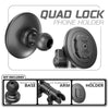Quad Lock MAG™ Phone Holder | TRAXX™ - Slim Track Base | 3.5" DuraLock Arm