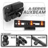 Auxbeam Holder | TRAXX™ - Slim Track Base | Choose Arm Length & Panel Type