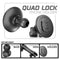 Quad Lock MAG™ Phone Holder | TRAXX™ - Slim Track Base | 5" DuraLock Arm
