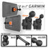 Garmin | TRAXX™ - Slim Track Base | 7" DuraLock Arm