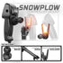 Snow Plow Controller Holder | TRAXX™ - Slim Track Base | 7" DuraLock Arm