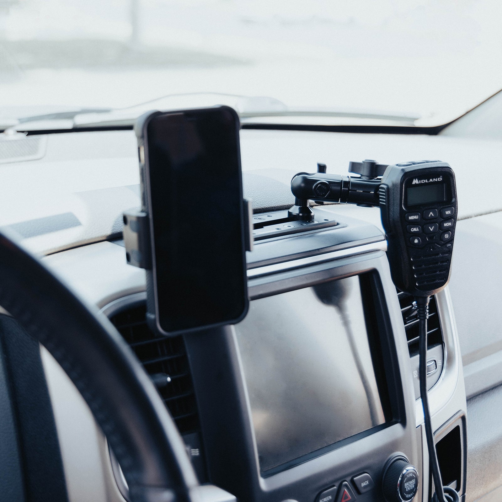 2020 Ram 2500 2019 Ram Phone Mount Bullet Point Mounting Solutions