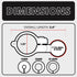 TF-BS-98-25 | Low Profile Bar Mount For 7/8" - 1-1/4" Bars | For 1" / 25.4mm / B Sized Balls | Black