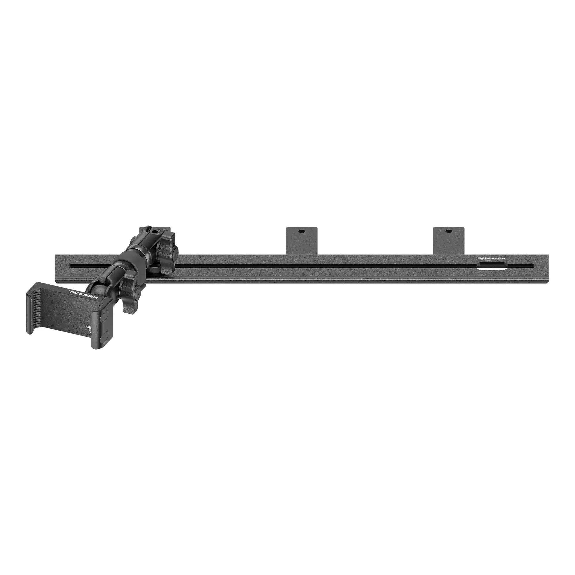 Product shot of Ford Super Duty dash bracket with universal phone mount