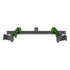2008-2016 Ford Super Duty & 2011-2025 F-650/750 Tackform Slim Track Dash Bracket with Dual 20LITE Phone Mounts