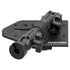 Driver Side - TRAXX™ - Slim Track Dash Bracket With CB Microphone Mount | 2018 - 2023 Jeep JL, JT, and Wrangler 4XE. (Not compatible with 2024+ models)