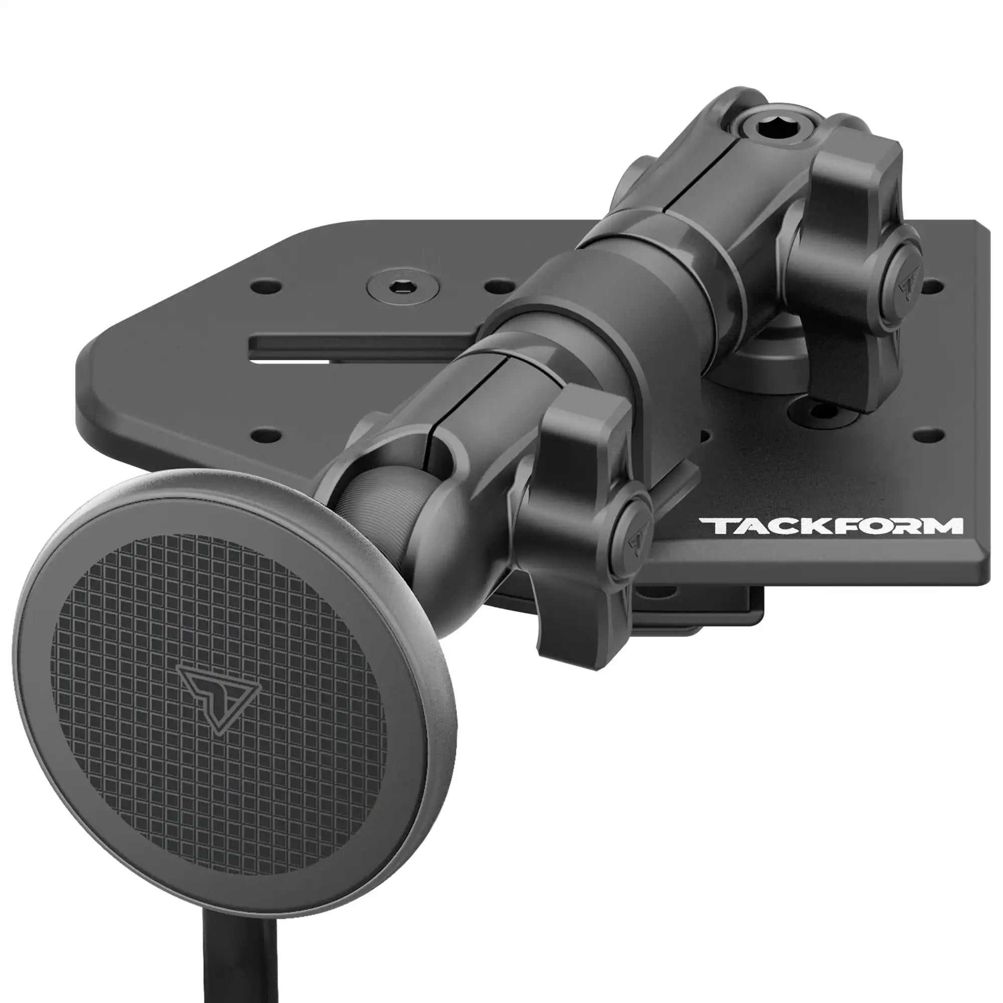 Driver Side - TRAXX™ - Slim Track Dash Bracket With MagSafe Charging Phone Mount | 2018 - 2023 Jeep JL, JT, and Wrangler 4XE (Not compatible with 2024+ models)