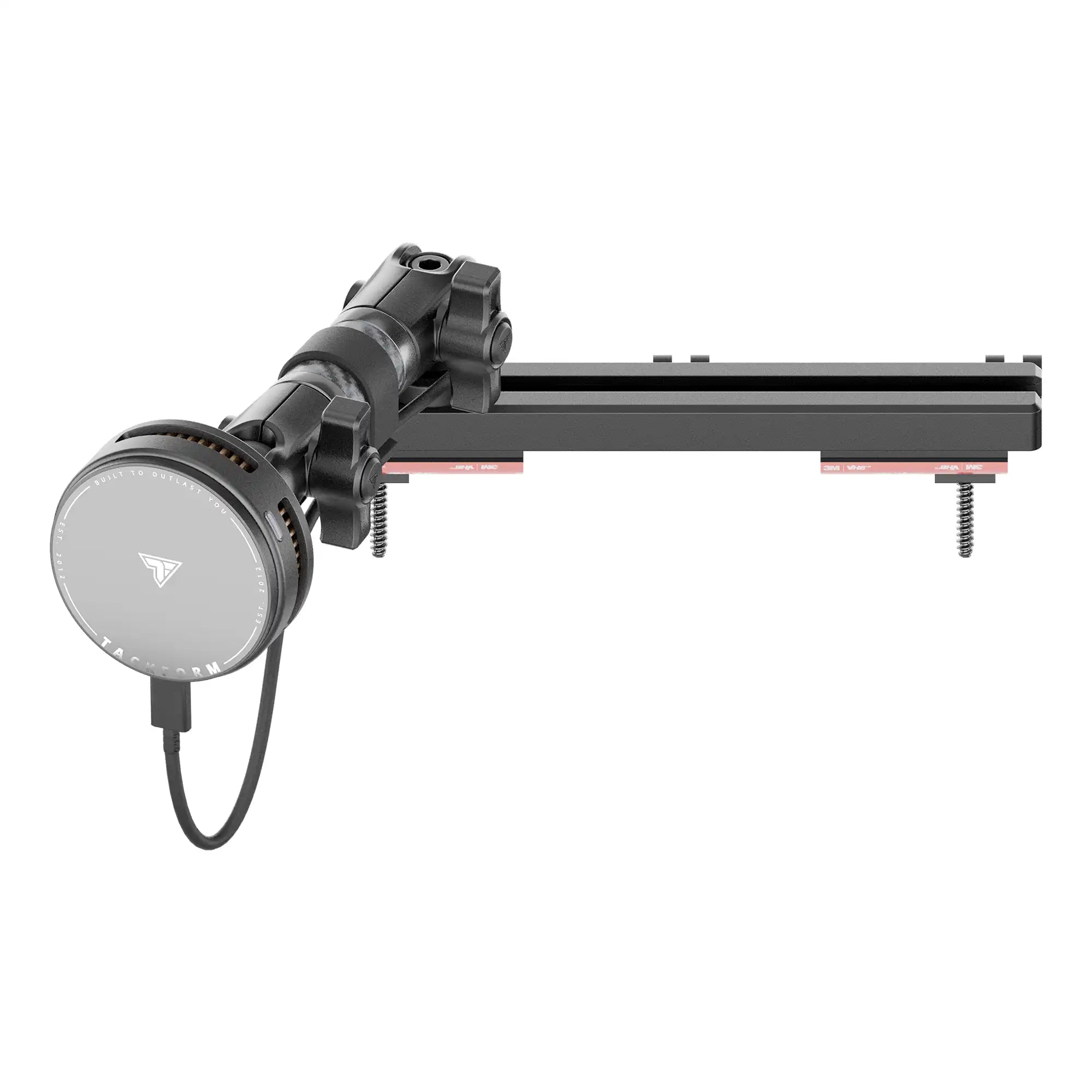 TRAXX™ - Slim Track Dash Bracket With Qi2/MagSafe Charging & Cooling Phone Cradle | 2009-2012 RAM 1500 & 2500/3500