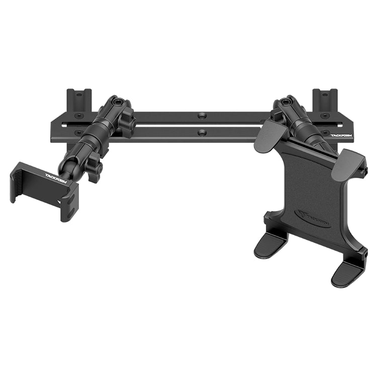 TRAXX™ - Slim Track Dash Bracket With 20LITE Phone & Tablet Mounts | 2023 - 2025 Ford Super Duty (F250 Thru F450)