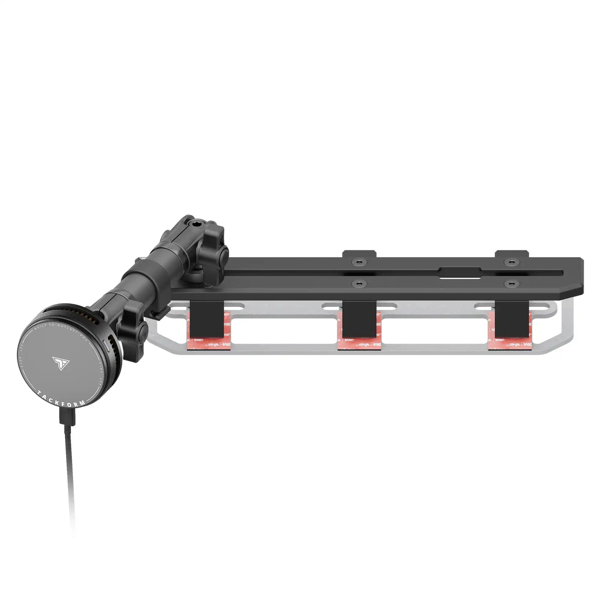 2022+ Toyota Tundra & 2023+ Toyota Sequoia Tackform Slim Track Dash Bracket With Qi2.2/MagSafe Charging & Cooling Phone Mount