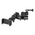 2024+ Jeep Wrangler 4xe ONLY Tackform Slim Track Dash Bracket With 20LITE Phone Mount And GoPro/Action Camera Mount | Driver Side